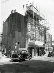 Kinema undergoing repair 1950s